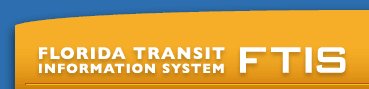 Florida Transit Information System (FTIS)